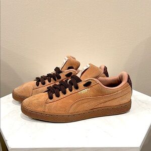 🔥Puma Tan Suede Sneakers🔥